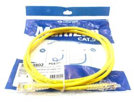 Patch Cord Furukawa Multilan Cat5e 1,5mt Amarelo 35103802