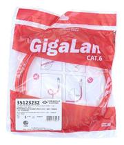 Patch Cord Gigalan U/utp Cat.6 1,5 Verm. Furukawa