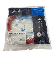 Patch Cord Multilan Cat6 2,50 Mts Verm. Furukawa Cm 35129069