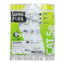 Patch Cord RJ45 Cat5e 0,5m Cinza Sohoplus - Furukawa