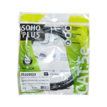 Patch Cord RJ45 Cat5e 2,5m Preto Soho Plus - Furukawa