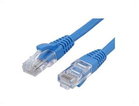 Patch Cord Seccon Cat5e 1.0mt Azul Homologado Anatel