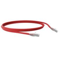 Patch CORD U/UTP CAT.6 CMX T568A/B 2.5 Metro Vermelho 35123009