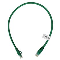 Patch Cord UTP Cat6 100% Cobre 0,5m Flexível Homologado Anatel - Verde