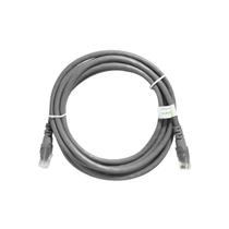 Patch Cord UTP Cat6 2,5 metros 100% Cobre Homologado pela Anatel - Cinza