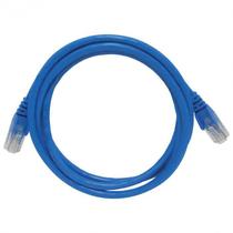 Patch cord utp cat6 26awg padrao 568b 1.5m azul Patch cord utp cat6 26awg padrao 568b 1.5m azul