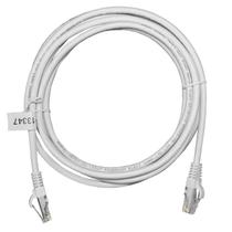 Patch Cord UTP Cat6 Flexível 100% Cobre 2,5 Metros Homologado Anatel - Branco