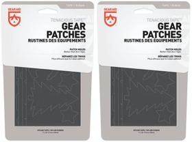 Patch de apliques de tecido GEAR AID Tenacious Tape 7,6 x 50 cm, pacote com 2