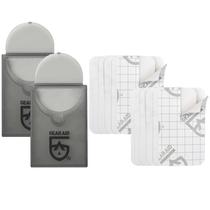 Patch de apliques de tecido GEAR AID Tenacious Tape Clear 3,8 x 6,4 cm