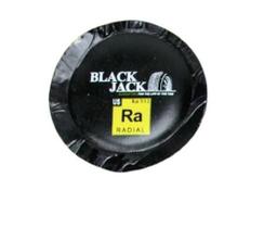 Patch de reparação de pneus Black Jack 60mm Round Radial RA-552 Patch de reparação de pneus Black Jack 60mm Round Radial RA-552