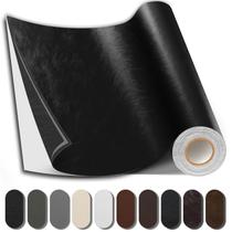 Patch de reparo de couro Shagoom 43x200cm autoadesivo preto