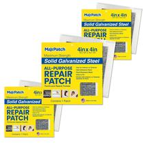Patch de reparo MaxPatch de 10 cm x 10 cm de metal galvanizado autoadesivo Patch de reparo MaxPatch de 10 cm x 10 cm de metal galvanizado autoadesivo