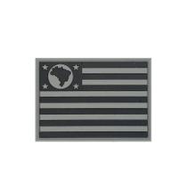 Patch Emborrachado Bandeira Brasil Estados Unidos e Outros