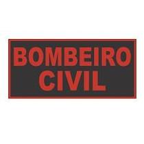 Patch emborrachado bombeiro civil