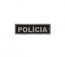 Patch emborrachado policia - frontal