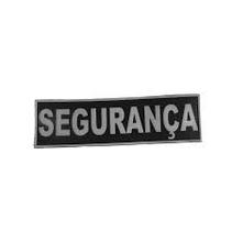 Patch emborrachado segurança - frontal