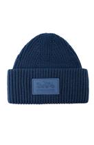 Patch feminino Beanie Coach True Blue Wool Blend