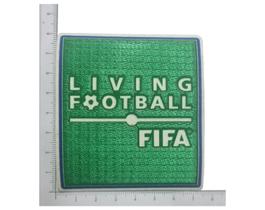 Patch Fifa Flocado Living Football Verde Auto Colante