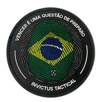 Patch Invictus Polegar Brasil
