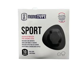 Patch Monotype Oval, Adesivo De Monitor Glicose, Com 10 Und