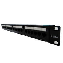 Patch Panel 24 Portas Cat 5e - Intense