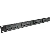 Patch Panel 24 Portas Cat5e Rj45 Utp Lan Rede Certifica Fluke