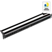 Patch panel 24 portas cat6 nexans