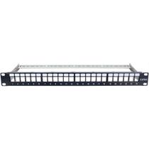Patch Panel 24 Portas Descarregado CAT6