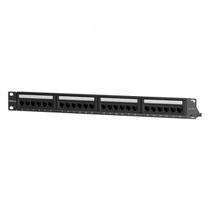 Patch Panel 24 Portas Rj45 Cat5e Intelbras Impact Lan Pp524 Para Rack
