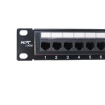 patch panel 24 portas UTP CAT6 Com guia traseiro carregado condutti patch panel 24 portas UTP CAT6 Com guia traseiro carregado condutti