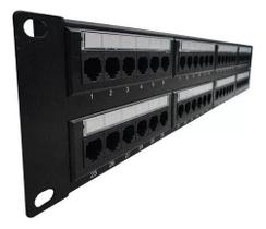 Patch Panel 48 Portas CAT5E
