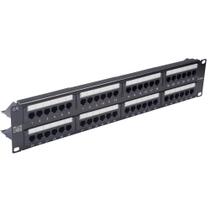 Patch Panel 48 Portas CAT6 Com Guia Plus Cable LA-P648