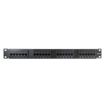 Patch panel cat 5e 24 portas (ad - 10008) - ad connect