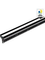 Patch Panel CAT.5E 24 Portas Nexans