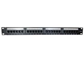 Patch Panel, Cat.5e, 24 Portas Seccon