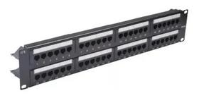 Patch Panel Cat.5e T568a/b 48 Portas Rj 45