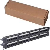 Patch Panel,Cat6,48 Portas,C/Guia,Cat.6,La-P648-Plus Cable Patch Panel,Cat6,48 Portas,C/Guia,Cat.6,La-P648-Plus Cable
