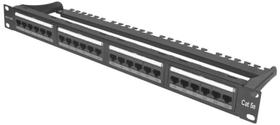 Patch Panel Evus Cat5E 24 Portas Ev-Pp-5E-24