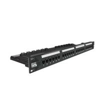 Patch Panel Furukawa Sohoplus Multiuso CAT6 24 Portas T568AB Cor Preto