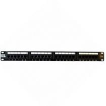 Patch Panel Furukawa T568 A/B Soho Plus, CAT 5E, 24 Portas - 35050401