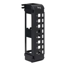 Patch Panel ICC IC107BP8VB de 8 portas com suporte de montagem na parede