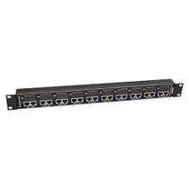 Patch Panel PoE 10 Portas Fast Ethernet Volt