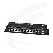 Patch Panel PoE Volt Fast 5 Portas Evolution SNMP( Pino P8)