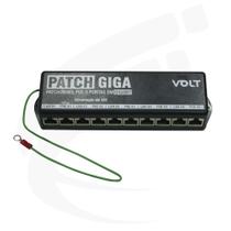 Patch Panel PoE Volt Gigabit 5 Portas (Plug P8)