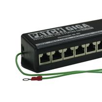 Patch Panel PoE Volt Gigabit 5 Portas (Plug P8)