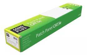Patch Panel Sohoplus 24 portas Cat5E T568A/B