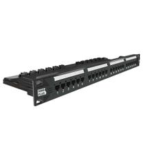 Patch Panel Sohoplus T568A/B CAT.5E 24 Portas - 35050438