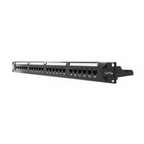 Patch panel sohoplus t568a/b cat5e 24 portas f133 Patch panel sohoplus t568a/b cat5e 24 portas f133