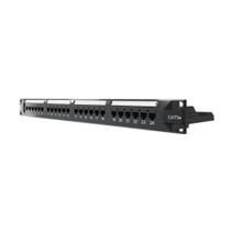 Patch Panel Sohoplus T568a/b Cat5e 24 Portas Patch Panel Sohoplus T568a/b Cat5e 24 Portas