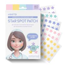 Patch para acne/espinhas OOTD Star Spot Hydrocoloid 80 unidades Patch para acne/espinhas OOTD Star Spot Hydrocoloid 80 unidades